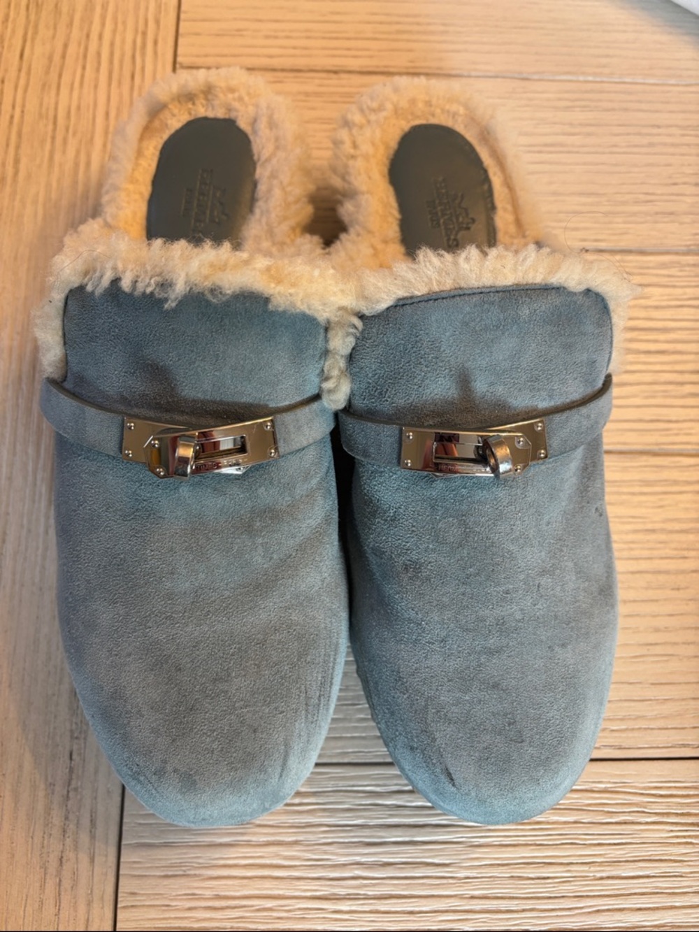 HERMES CARLOTTA MULES Sz 39